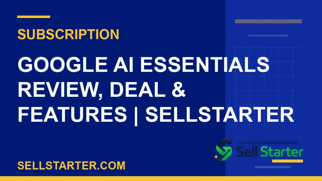 Google AI Essentials preview and deal image