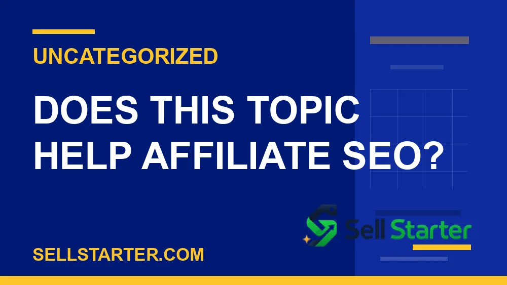 how to use ai tools without publishing thin content - Does this topic help affiliate SEO? | Sell Starter