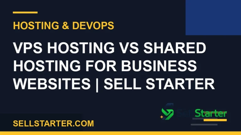 VPS Hosting vs Shared Hosting for Business Websites